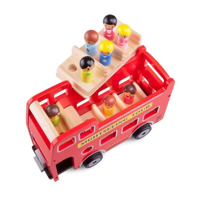 Autobuz turistic cu 9 figurine - NC11970