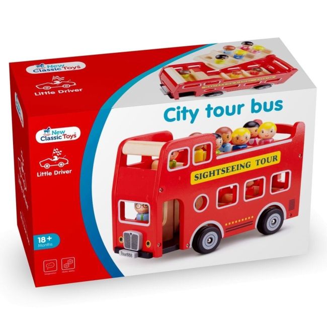 Autobuz turistic cu 9 figurine - NC11970