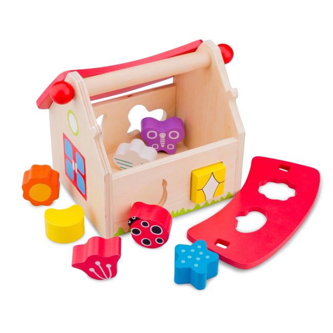 Casuta Shape Sorter cu forme - NC10563