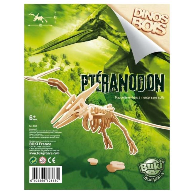 Dinozaur din lemn  (diverse modele) - BKD6B