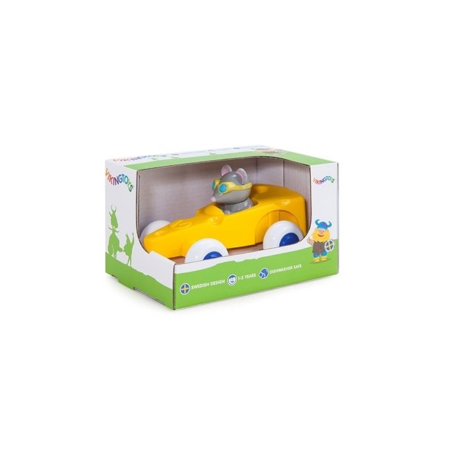 Pilot de curse Soricel in Masinuta Cascaval - Cute Racer - VK81362