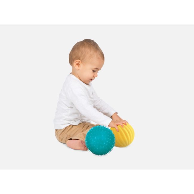 LUDI Set 3 Mingi senzoriale mici DNBLUD30008