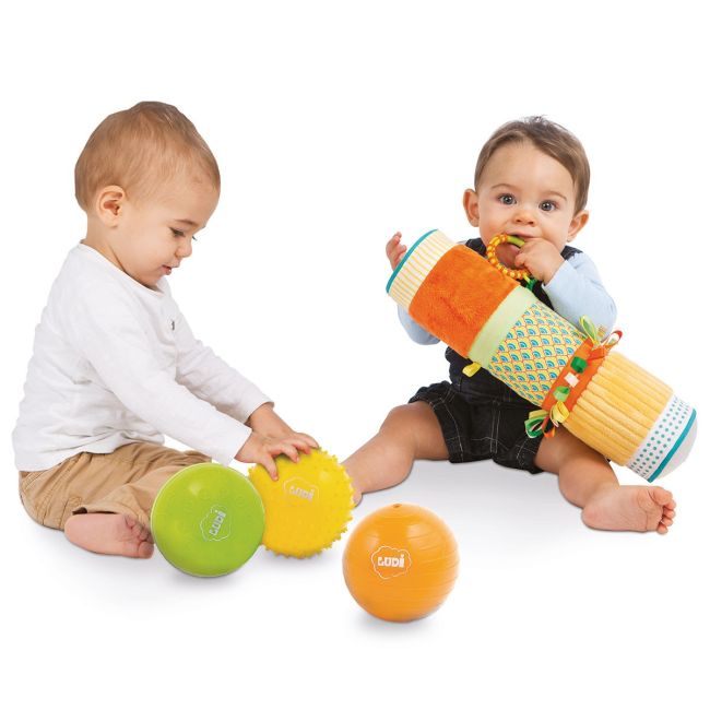 LUDI Set senzorial Tub + 3 mingi DNBLUD30001