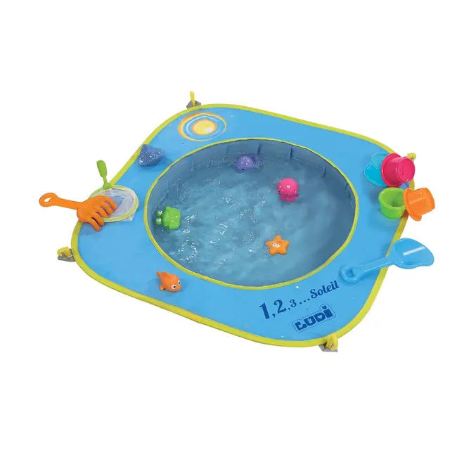 Minipiscina de plaja cu jucarii 123 SOARE" LUDI" DNBLUD2202