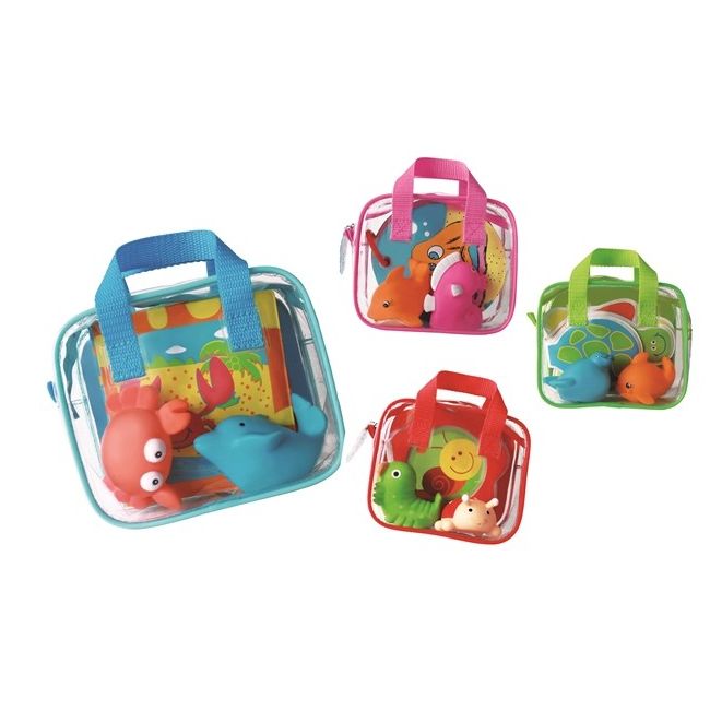 Set de baie cu carte si stropitori LUDI DNBLUD2150