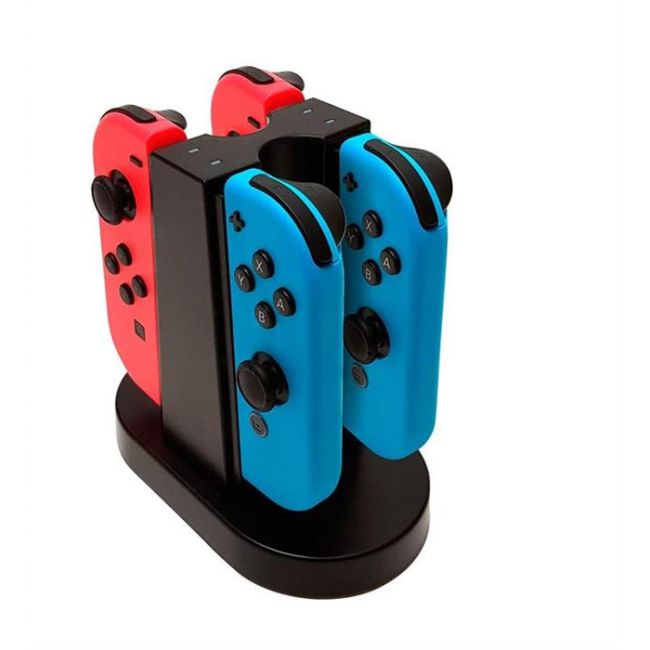 Stand incarcare Big Ben Quad Charger 4 Joy-Con Charging Stand Nintendo Switch - VG64209
