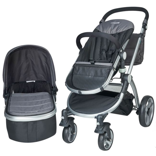 Carucior 2 in 1 Veneto gri Kidscare SUPKCC670G2
