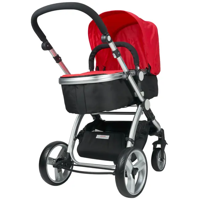Carucior 2 in 1 Veneto rosu Kidscare SUPKCC670R2