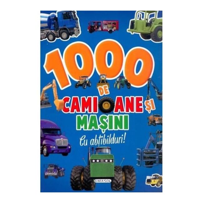 1000 de camioane si masini cu abtibilduri - EDU978-973-1915-83-8