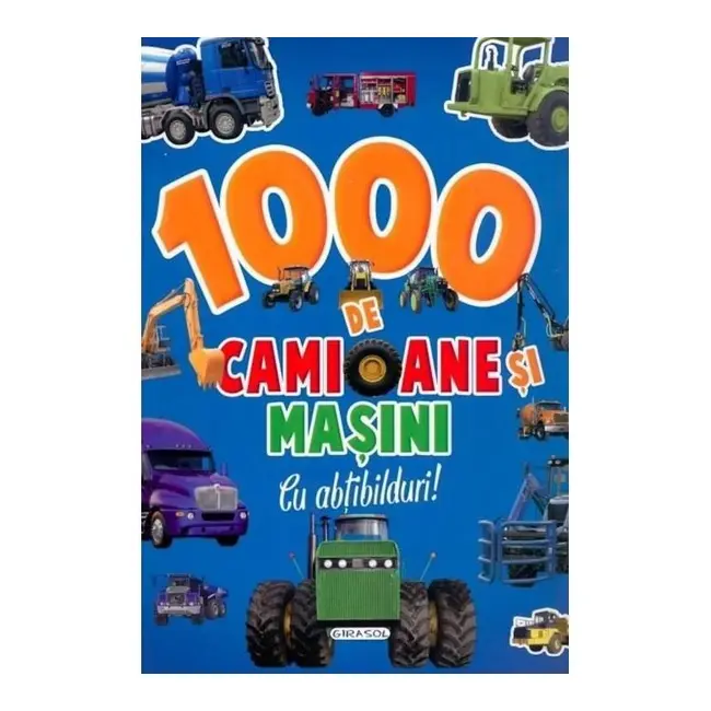 1000 de camioane si masini cu abtibilduri - EDU978-973-1915-83-8