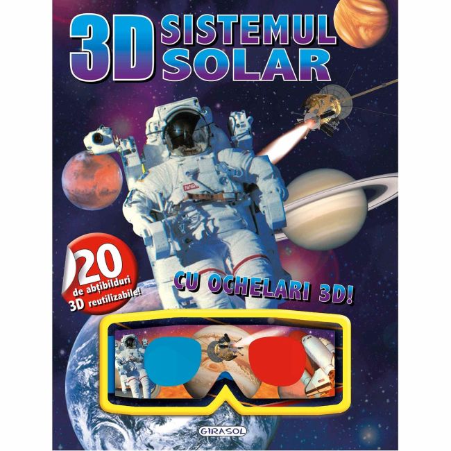 3D abtibilduri  - Sistemul solar - EDU978-606-525-915-7