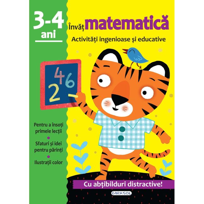 Activitati ingenioase si educative: invat matematica 3-4 ani