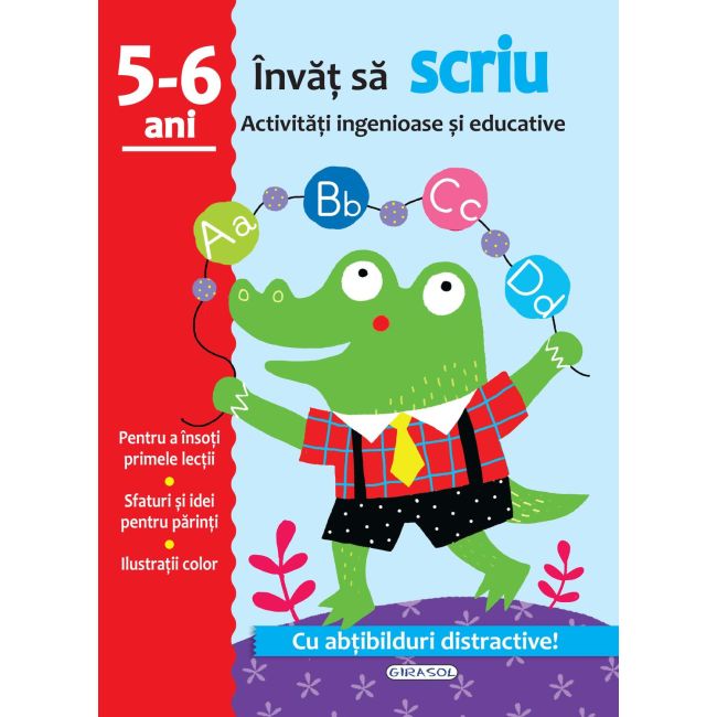 Activitati ingenioase si educative: invat sa scriu 5 - 6 ani