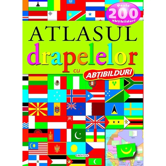 Atlasul drapelelor cu abtibilduri