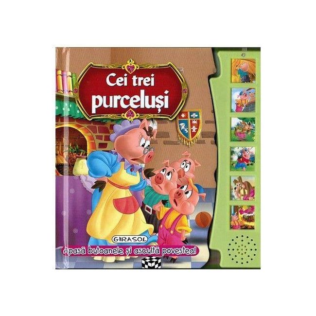 Citeste si asculta - cei trei purcelusi