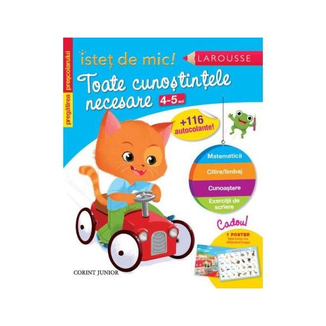 Istet de mic - toate cunostintele necesare 4-5 ani