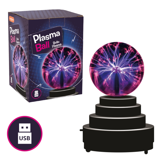 Jucarie interactiva - glob cu plasma
