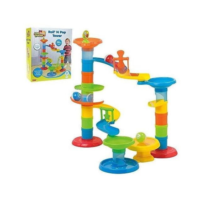 Jucarie interactiva - turnulet cu bilute (30 piese)