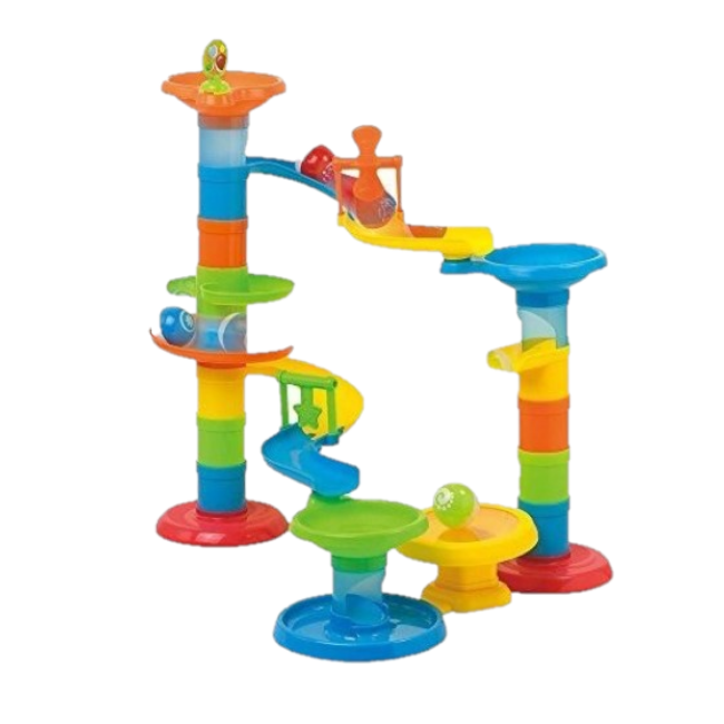 Jucarie interactiva - turnulet cu bilute (30 piese)