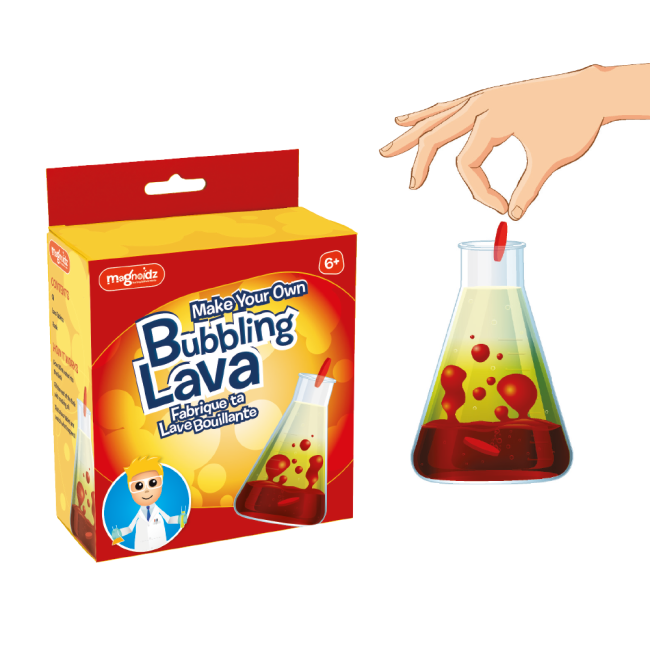 Kit experimente - lava cu bule