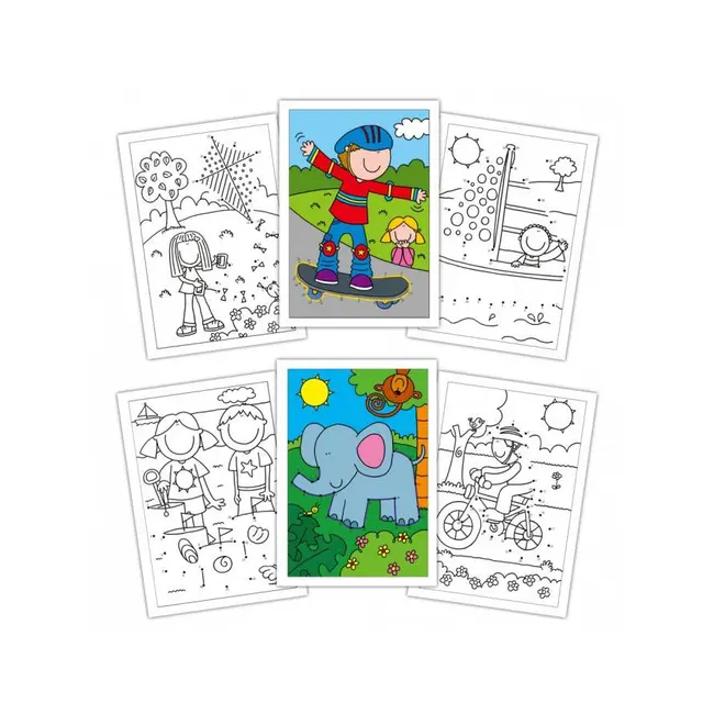 Carticica dot to dot