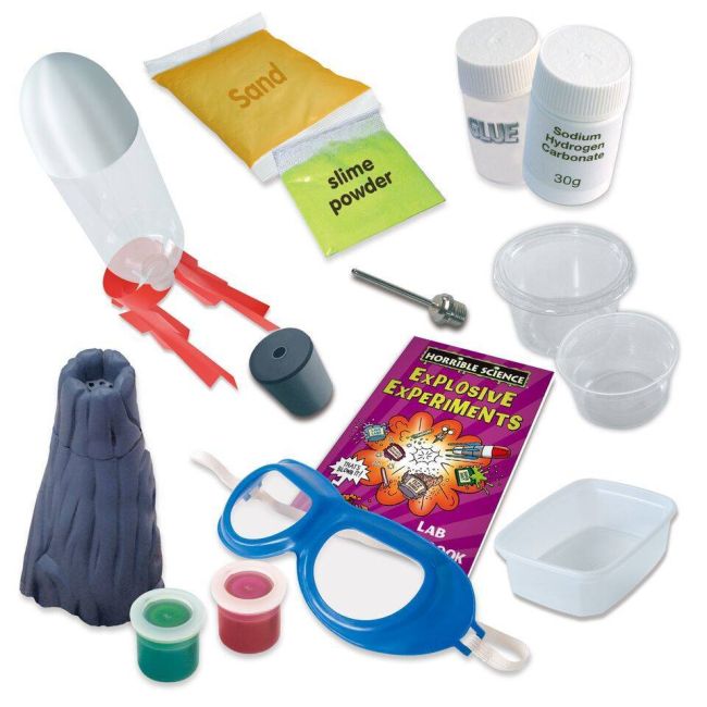 Horrible science: kit experimente explozive