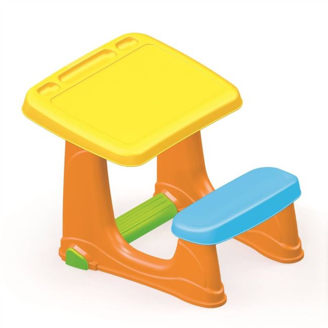 Masuta de studiu cu scaun - colorata