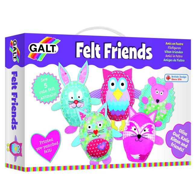 Set creativ - animalute din fetru