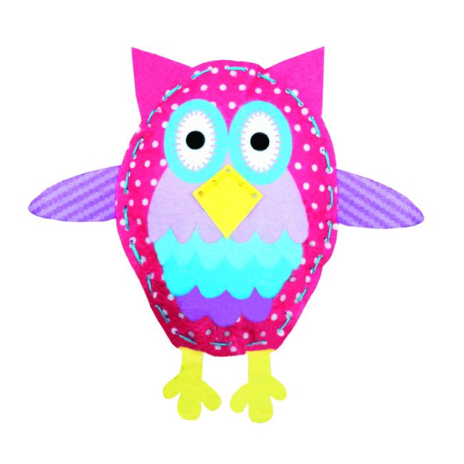 Set creativ - animalute din fetru
