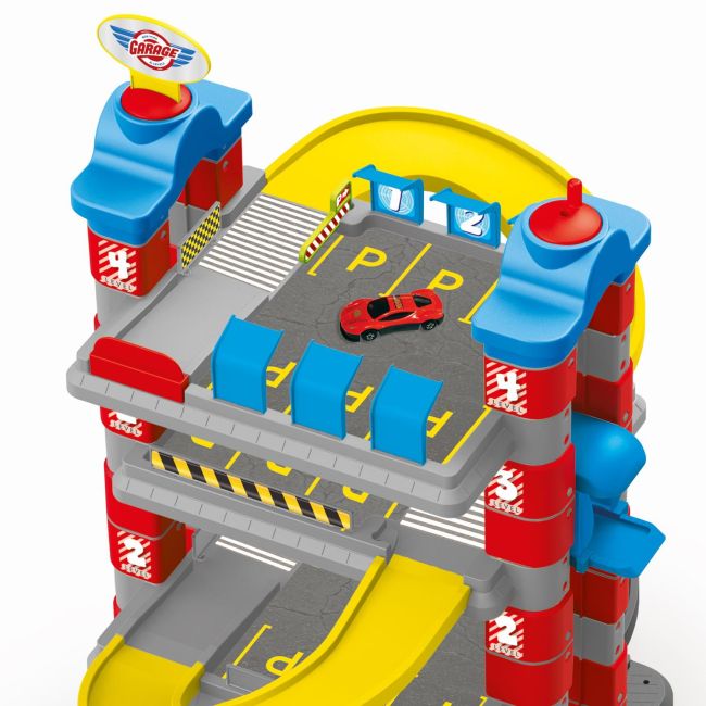 Set de constructie - garaj cu 4 niveluri
