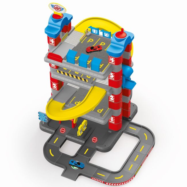 Set de constructie - garaj cu 4 niveluri