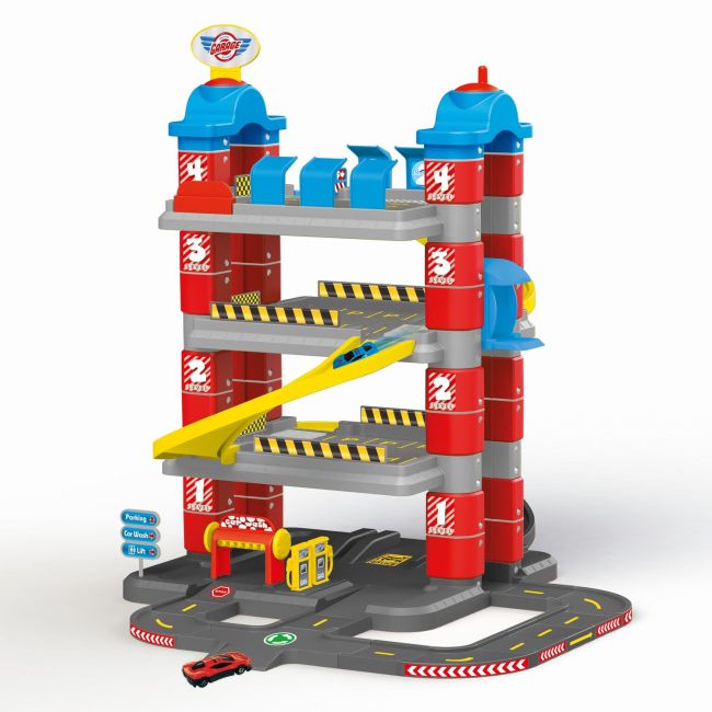 Set de constructie - garaj cu 4 niveluri