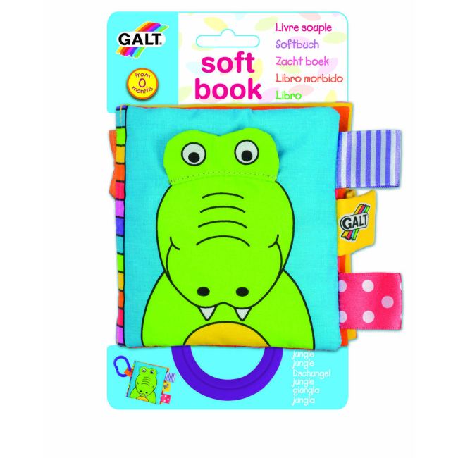 Soft book: carticica moale jungle