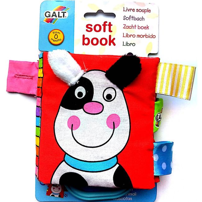 Soft book: carticica moale pets