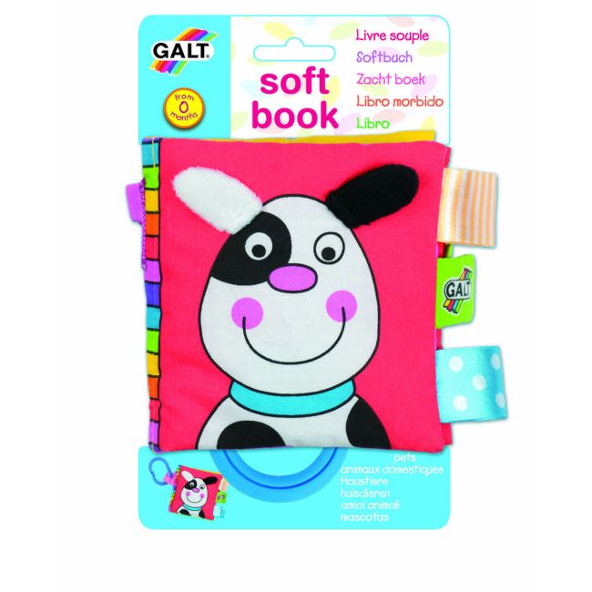 Soft book: carticica moale pets
