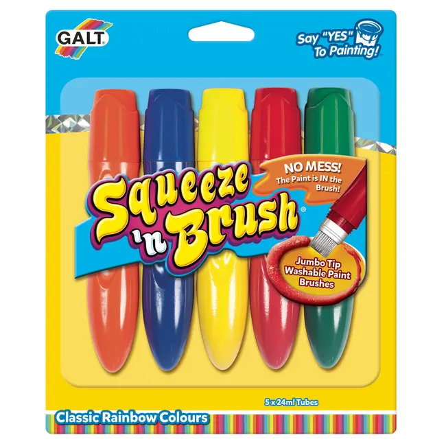Squeeze'n brush - 5 culori