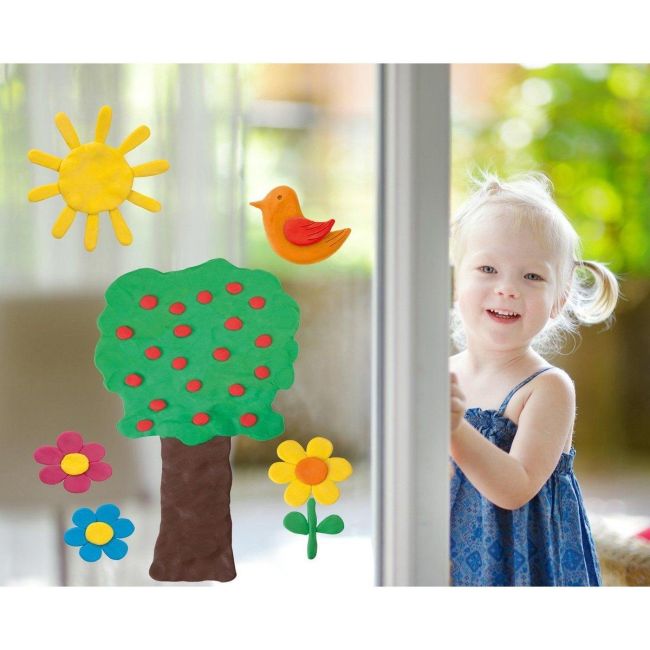 Plastilina decorativa pentru geam - midi