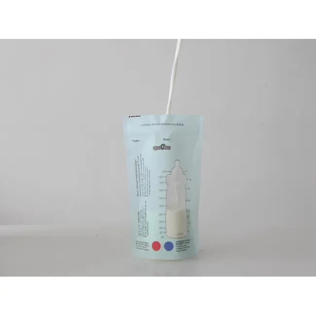 Pungi stocare lapte matern cu fermoar (30 buc.)