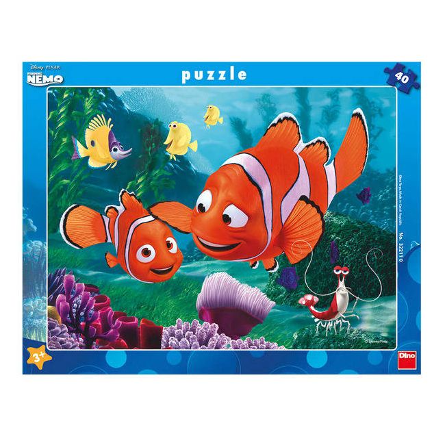 Puzzle - aventurile lui nemo (40 piese)