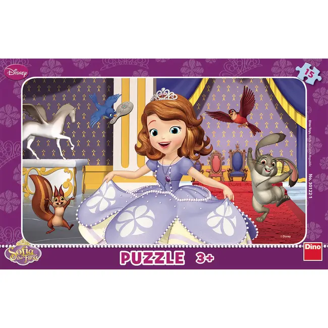 Puzzle - printesa sofia (15 piese)