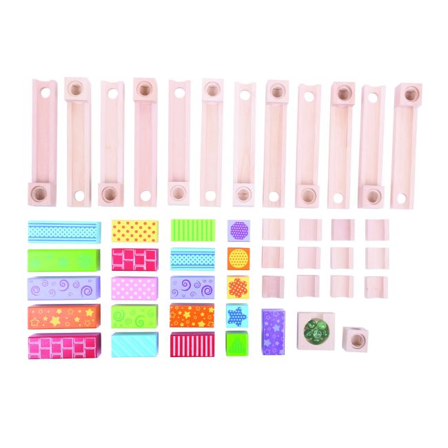 Marble run din lemn