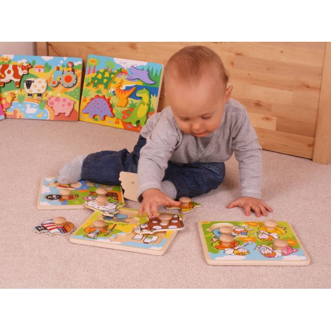 Primul meu puzzle - santierul de constructii