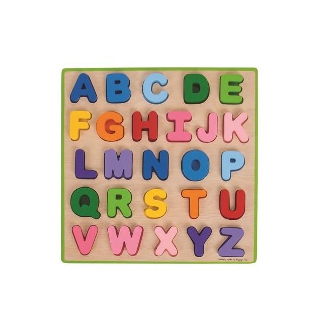 Puzzle colorat - alfabet