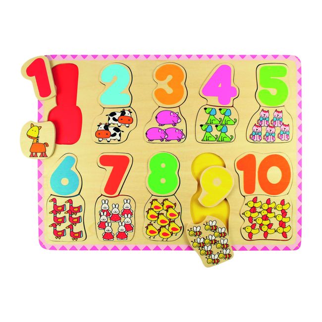 Puzzle - numere si culori