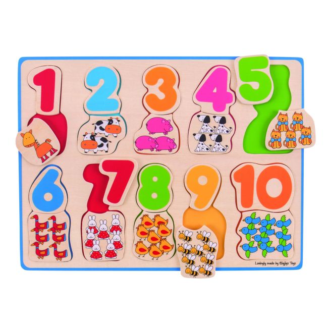 Puzzle - numere si culori