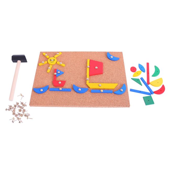 Set de creatie - forme din lemn