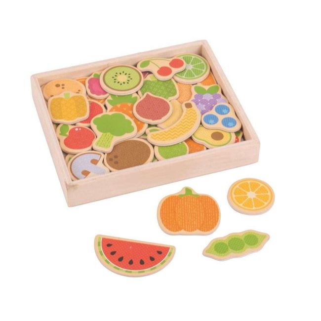 Set magnetic - fructe si legume