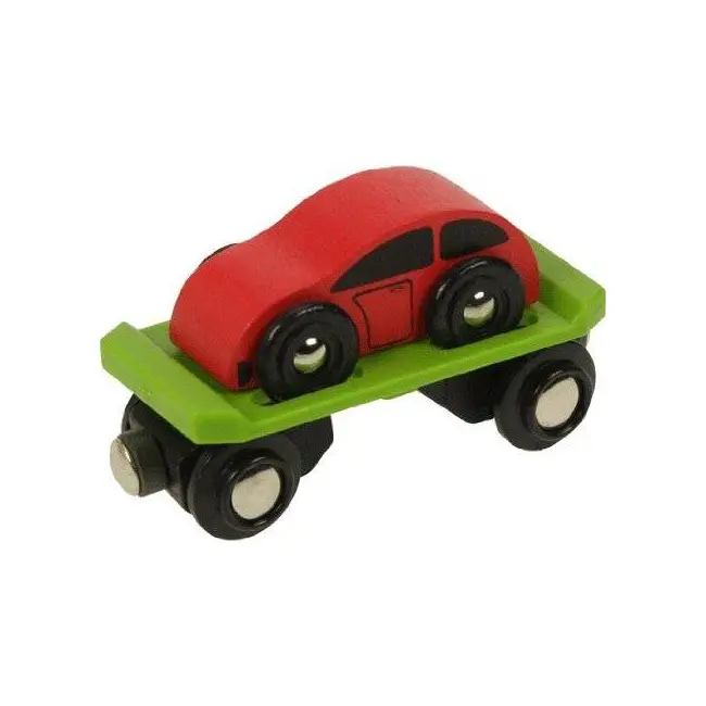 Trenulet cu platforma auto