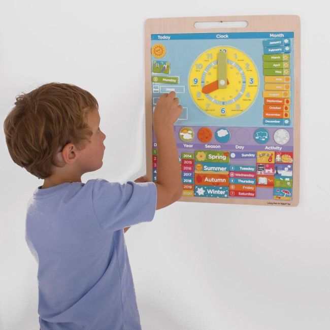 Vremea - calendar magnetic in limba engleza