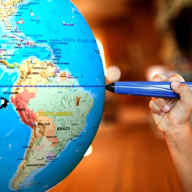 Geosafari - glob pamantesc interactiv